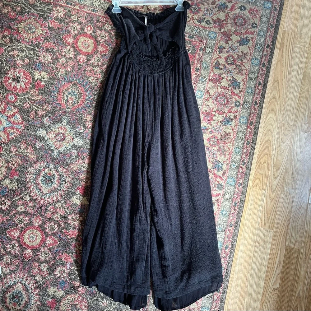 Final price✨Free People black jumpsuit - Picture 5 of 7